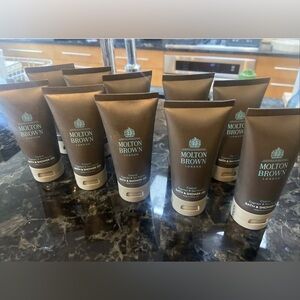 Molton Brown Coastal Cypress Sea Fennel 10 x 50 mL 1.7fl oz Bath Shower Gel NEW